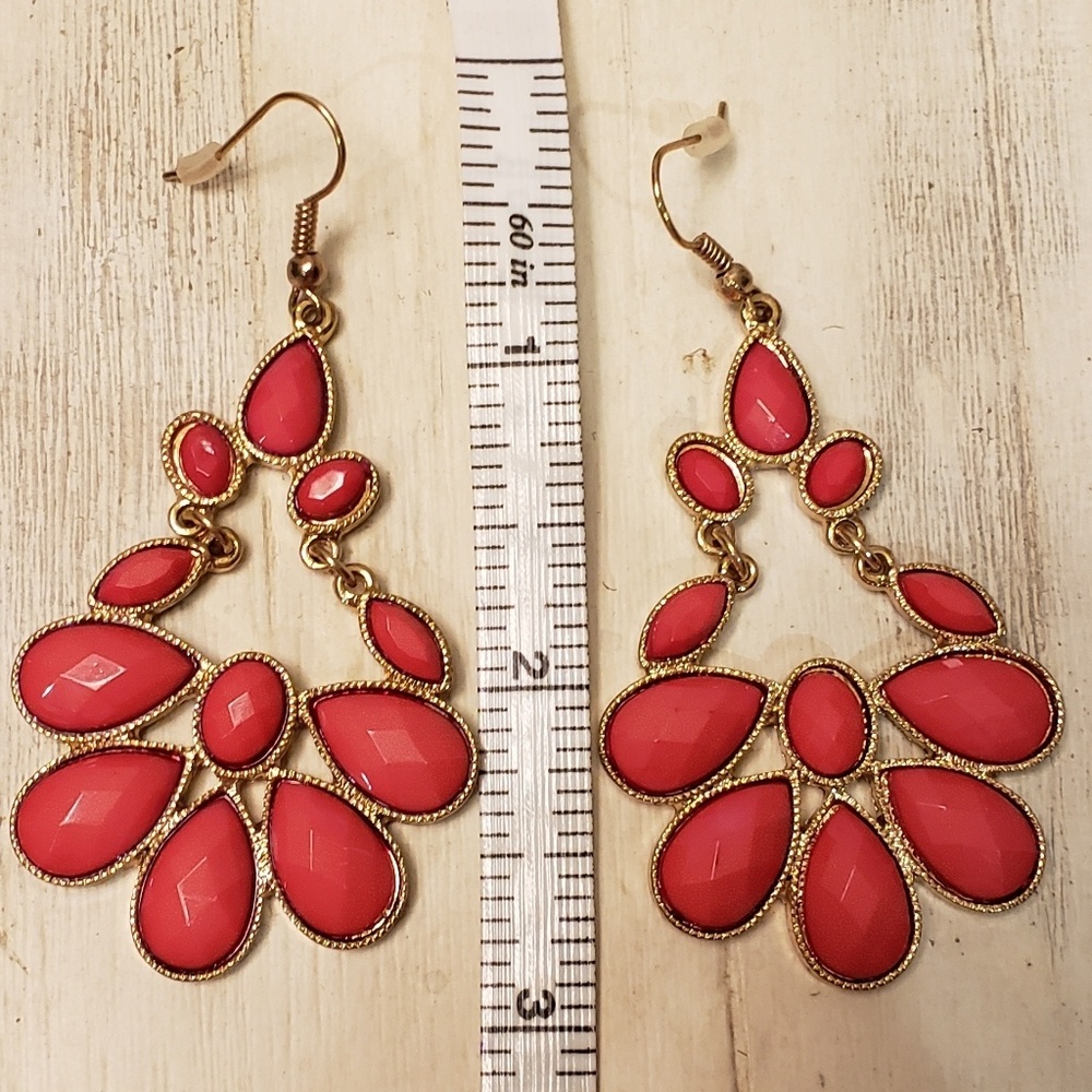 Earrings pink